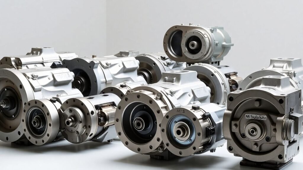 Various Mitsubishi gearboxes for sale