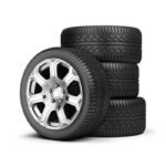 a set of car tires