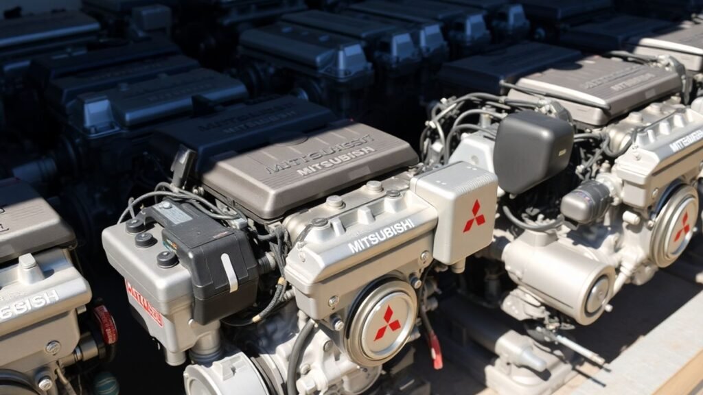 Various Mitsubishi engines for sale