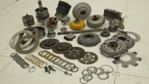 various parts of an automotive transmission.