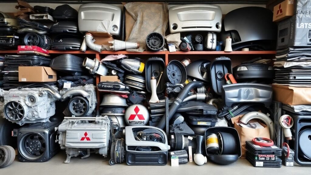 Mitsubishi car parts and spares