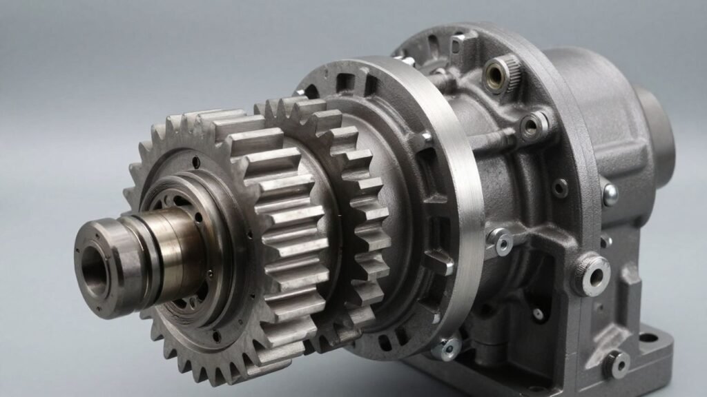 Used Mitsubishi gearbox ready for shipping
