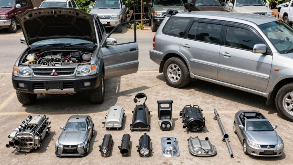Used Mitsubishi car parts for sale in Canberra.