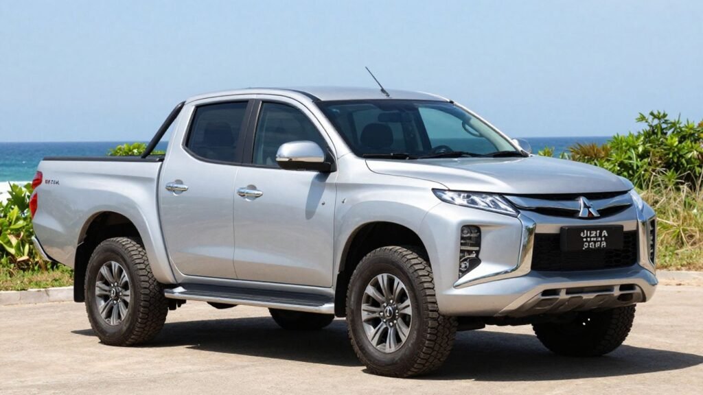 Mitsubishi Triton truck on Sunshine Coast